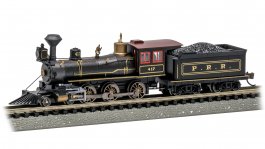 (image for) 19th Century 4-6-0 - Pennsylvania #417 with Coal Load