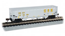 (image for) 40' Quad Hopper - CSX® #141946 (Gray & Yellow)