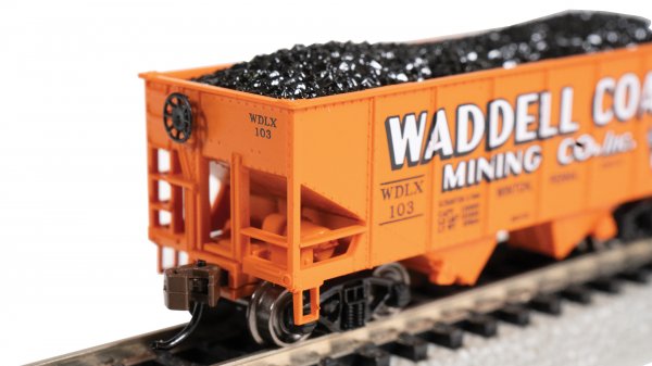 (image for) USRA 55-Ton 2-Bay Hopper - Waddell Coal #103