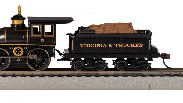 (image for) 4-4-0 American - Virginia & Truckee #12 "Genoa" w/ Wood Load (DCC Sound Value)