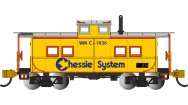 (image for) Northeast Steel Caboose - CHESSIE SYSTEM® #1836