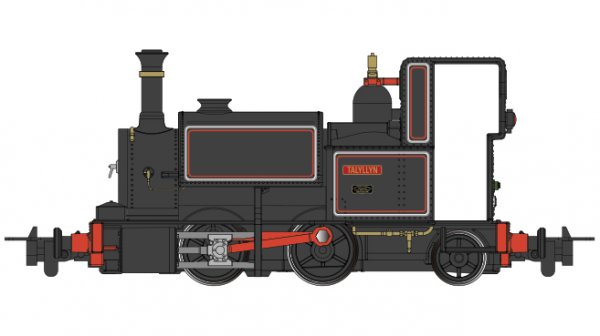 (image for) Narrow Gauge 0-4-2ST Talyllyn - Black