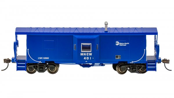 (image for) Bay Window w/ Roof Walk Caboose - Metro-North Railroad #401