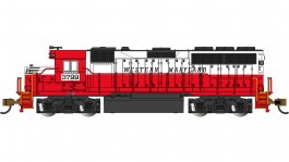 (image for) EMD GP40 - Western Maryland® #3799