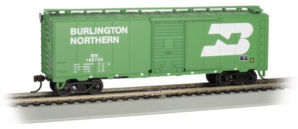 (image for) 40' Box Car - Burlington Northern