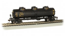 (image for) 40' Three Dome Tank Car - UTLX #59814