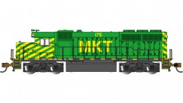 (image for) EMD GP40 - Missouri Kansas Texas™ #175