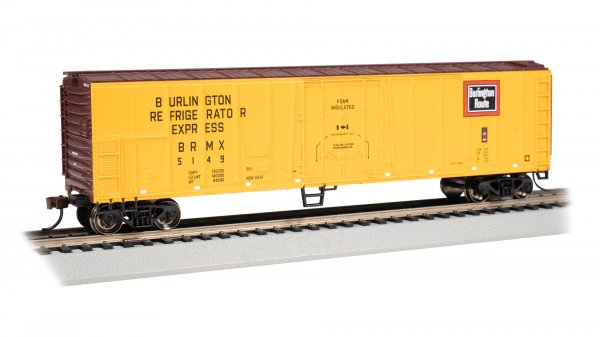 (image for) 50' Steel Reefer - Burlington #5149
