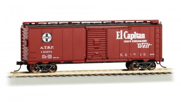 (image for) Santa Fe Map Boxcar - El Capitan #140271