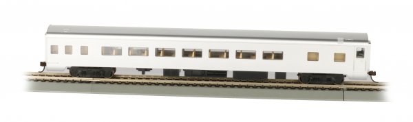 (image for) Unlettered, Aluminum Smooth-Side Coach w/ Lighted Interior (HO)