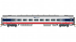 (image for) Siemens Venture Passenger Car - Amtrak Midwest SM Coach #4125 (married pair car “B”)