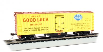 Jelke Good Luck Margarine - Track-Cleaning 40' Wood-Side Reefer