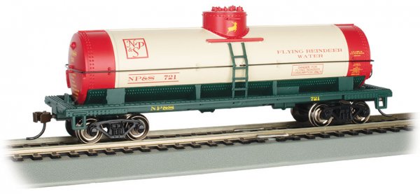 (image for) 40' Single-Dome Tank Car - NP&S® #721