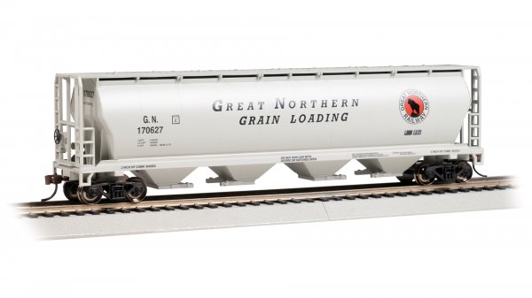 (image for) Canadian 4 Bay Cylindrical Grain Hopper - Great Northern #170627