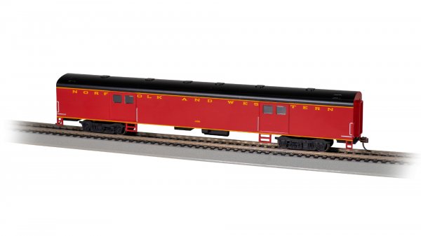 (image for) 72' Smooth-Side Baggage Car - Norfolk & Western #1288