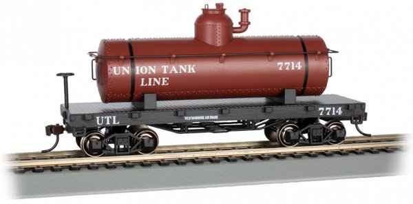 (image for) Union Tank Line #7714 - Old-Time Tank Car (HO Scale)