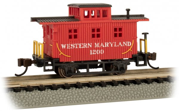 (image for) Western Maryland® #1200 - Old-Time Caboose (N scale)