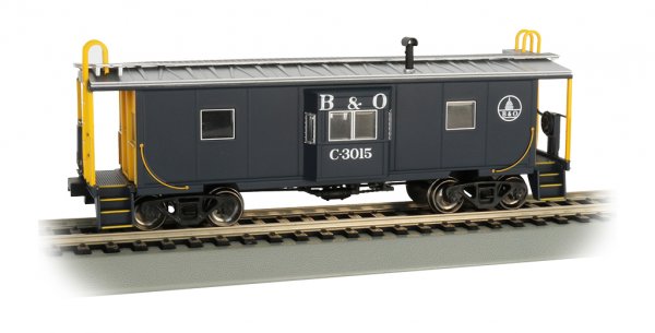 (image for) Bay Window w/ Roof Walk Caboose - B&O® #C-3015