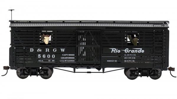 (image for) Animated Stock Car - Rio Grande™ #5600 with Cattle