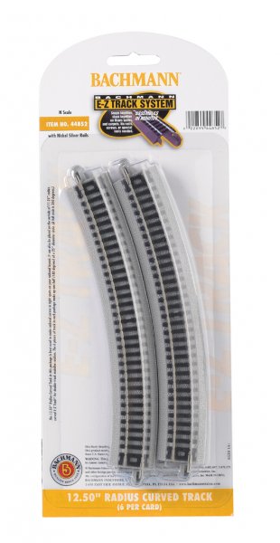 (image for) 12.50" Radius Curved Track (N Scale)