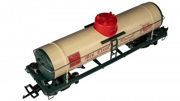 (image for) Single Dome Tank Car - Christmas - NP&S® #12024 Mrs.Claus' Christmas Punch