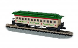 (image for) Coach - Spirit of Christmas - Green (N scale)