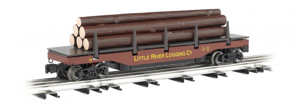 (image for) Little River Logging Company - Operating Log Dump Car