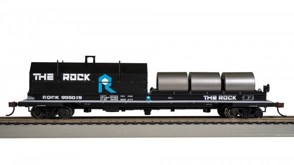 (image for) 55' Steel Coil Car - Rock Island #955019 (with load)