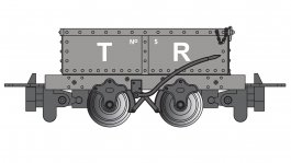 (image for) Open End-Door Wagon - Talyllyn Railway #5