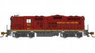 (image for) EMD GP9 - Norfolk & Western #521 (Redbird Scheme)