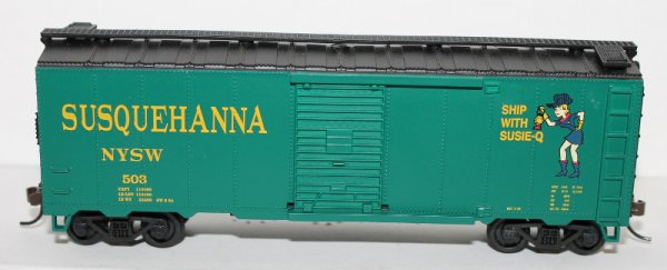 (image for) 40' Box Car - Susquehanna