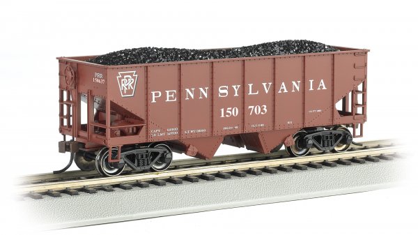 (image for) 55-Ton 2-Bay USRA Outside Braced Hopper - Pennsylvania #150703