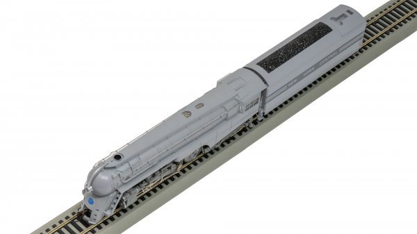 (image for) Dreyfuss Streamlined Hudson - New York Central #5450 (1938 livery w/Scullin drivers) (DCC SOUND ON BOARD®)