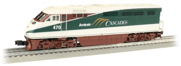 (image for) AMTRAK Cascades® Pacific #470 - F59PHI