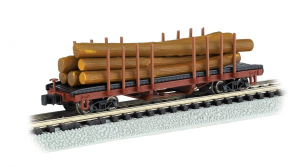 (image for) ACF 40' Log Car 1935 - 1960 version