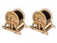 O Scale Cable Drums (2 per pack)