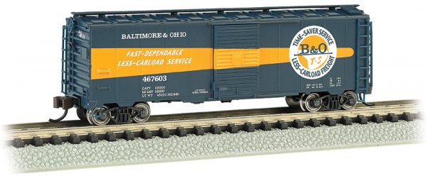 (image for) AAR 40' Steel Box Car - B&O® Timesaver #467603