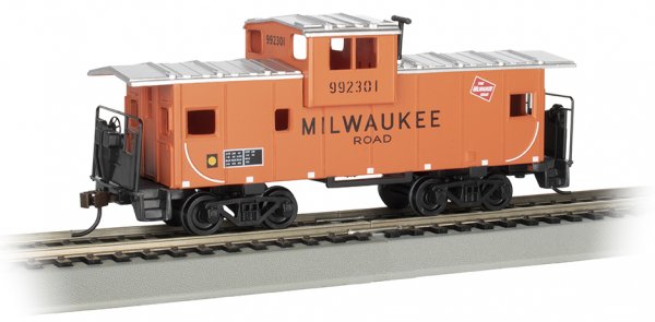 (image for) Wide Vision Caboose - Milwaukee Road