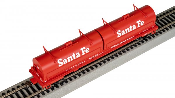 (image for) 55' Steel Coil Car - Santa Fe #91921 (with load)