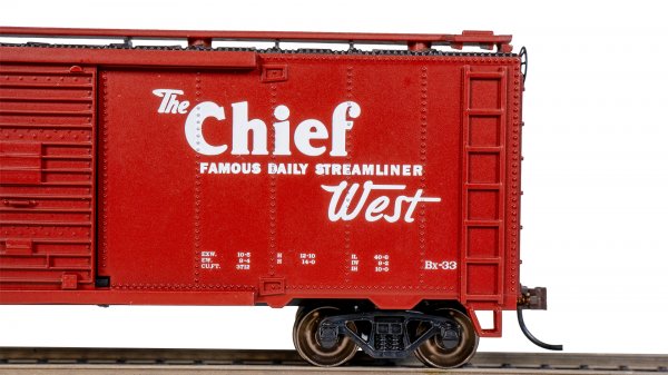 (image for) Santa Fe Map Boxcar - Chief #145263