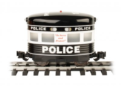 Police with Flashing Roof Light - Eggliner