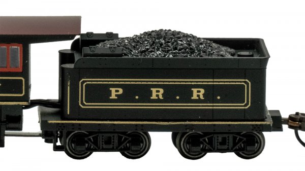 (image for) 19th Century 4-6-0 - Pennsylvania #417 with Coal Load