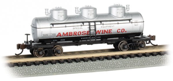 (image for) Ambrose Wine Co. - 3-Dome Tank Car