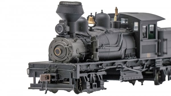 (image for) 80-Ton Three-Truck Shay - Painted Unlettered - Black