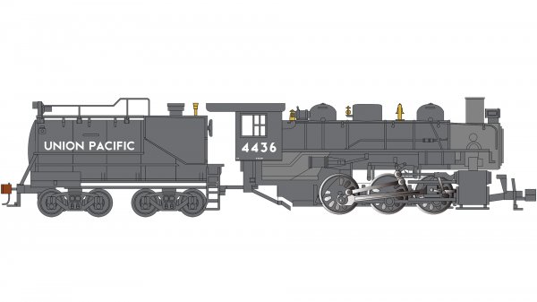 (image for) USRA 0-6-0 w/ Smoke & Vanderbilt Tender - Union Pacific® #4436