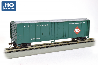 50' Steel Reefer - Railway Express Agency #7763