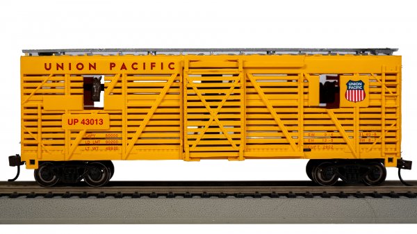 (image for) 40' Animated Stock Car - Union Pacific® with Horses