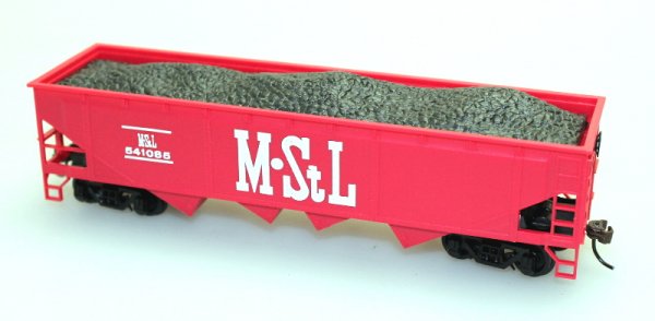 (image for) 40' Quad Hopper - M. STL Coal