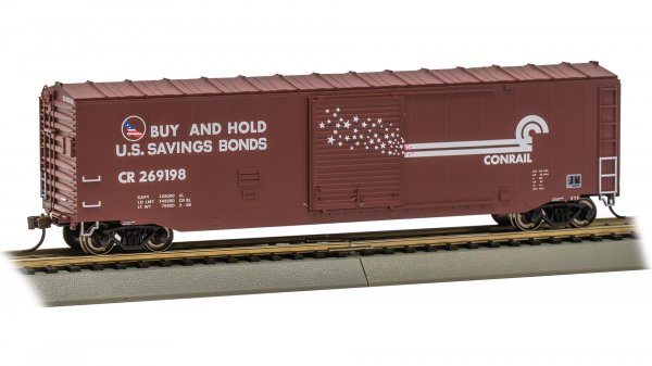 (image for) 50' Sliding Door Boxcar (US Saving Bonds) - Conrail #269198 (without roofwalk)