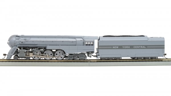 (image for) Dreyfuss Streamlined Hudson - New York Central #5452 (1940 livery w/Scullin drivers) (DCC SOUND ON BOARD®)